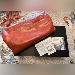 Hobo Lauren Wallet in Spice Leather